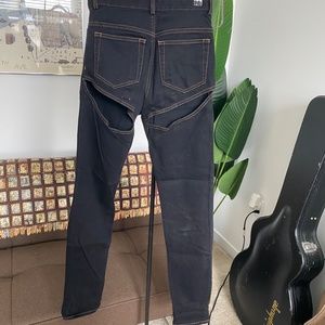 Y/Project back cut-out jeans